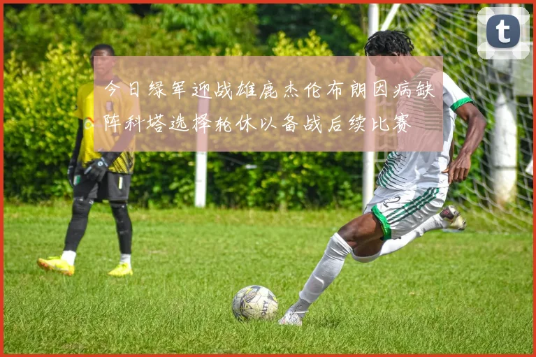 今日绿军迎战雄鹿杰伦布朗因病缺阵科塔选择轮休以备战后续比赛